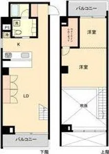 スクエア名駅南【7階】の間取り