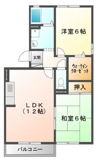 Sejour COSMOS A【1階】の間取り