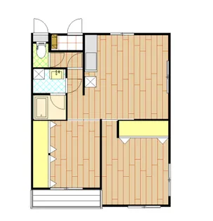 マンション ミヤビ【1階】の間取り