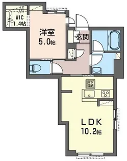 ShaMaison高山(シャーメゾン タカヤマ)【1階】の間取り
