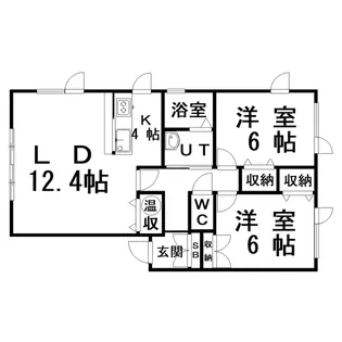 SWEET HOME2【2階】の間取り