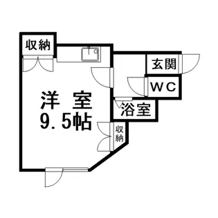 ガルテンハイム【1階】の間取り