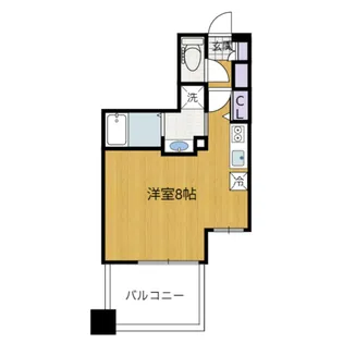 パークサイド仙台五橋【5階】の間取り