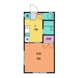 ロイヤルヒルズキウチ【1階】の間取り