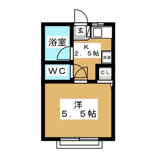 サンヒルズ青山【2階】の間取り