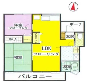 神奈川県川崎市麻生区上麻生7【アパート】の間取り