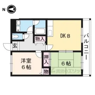SKマンション21【3階】の間取り