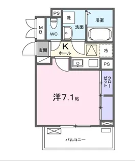愛知県名古屋市天白区笹原町【アパート】の間取り