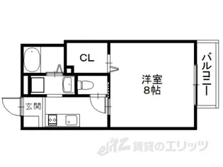 リヴェールK【1階】の間取り