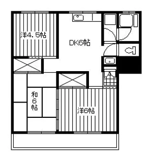 酒井マンション【3階】の間取り