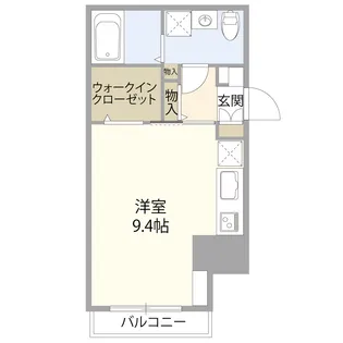ワールドパレス大井仙台坂【1階】の間取り