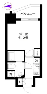 マリオン南青山【5階】の間取り