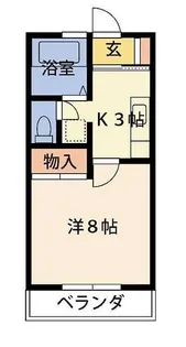 ロアール陣場【3階】の間取り