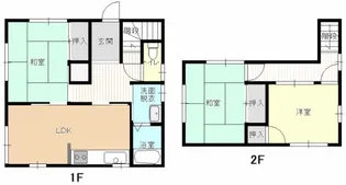 静岡県浜松市中央区本郷町【一戸建】の間取り