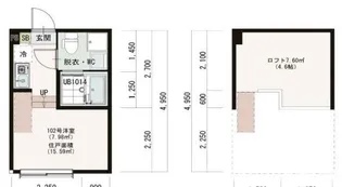 malama terrace【1階】の間取り