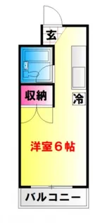 東京都中野区大和町1【マンション】の間取り