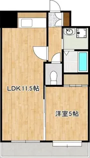 アーバングランデ本荘【6階】の間取り