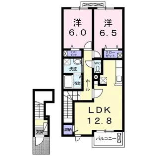 ベル・オーシャン【2階】の間取り