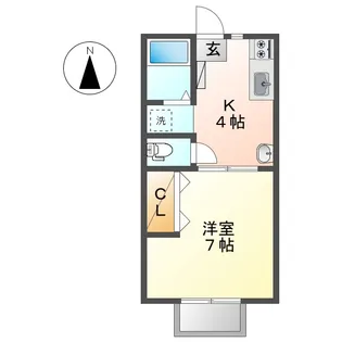 グリーンヒルズM【2階】の間取り