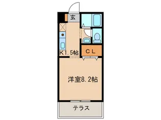 パークサイドビレッジ1番館【1階】の間取り