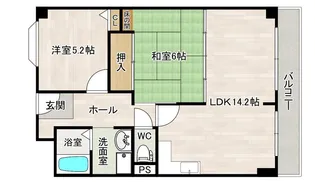 ハイツサングリーン【3階】の間取り