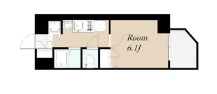 プレサンス中之島公園グラシア【14階】の間取り