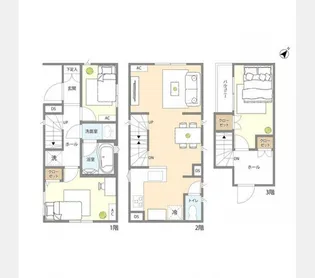 千葉県市川市本塩【一戸建】の間取り