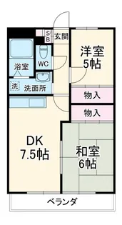 グレースマンション芝【3階】の間取り