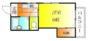 ロイヤルシャトー藤井寺【4階】の間取り