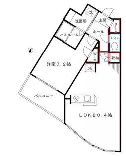 東京都杉並区善福寺2【マンション】の間取り