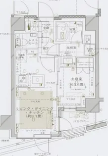 ピアース代々木上原【2階】の間取り