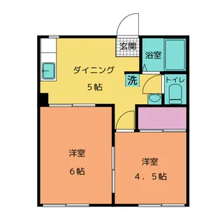 グリーンライベックス峰岡【1階】の間取り