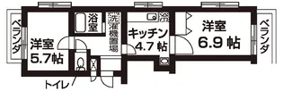 VIPちくさ【1階】の間取り