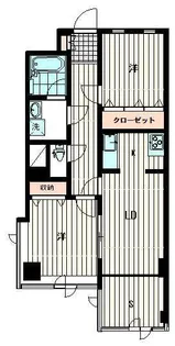 グランドムール小石川【4階】の間取り