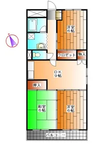 第2坂本ビル【4階】の間取り