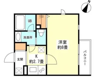 ツアーステージ北千束【2階】の間取り