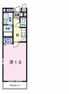 兵庫県加東市下滝野1【アパート】の間取り