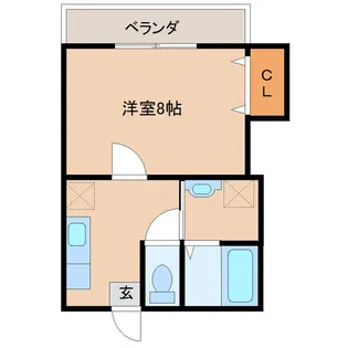 R52番館【1階】の間取り