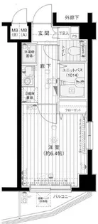 メインステージ南麻布【5階】の間取り