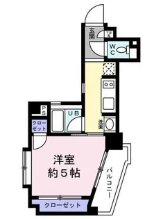 東京都渋谷区東3【マンション】の間取り