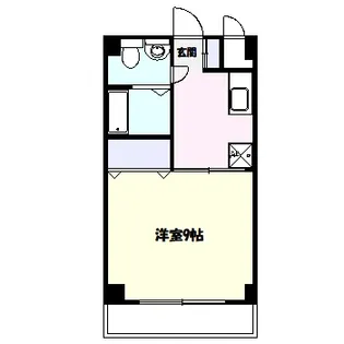 神奈川県川崎市多摩区登戸【マンション】の間取り