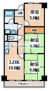 コンフォートステージII【3階】の間取り
