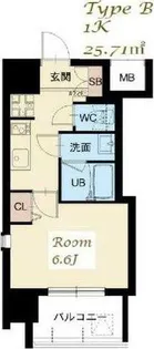 スプランディッド大山【10階】の間取り