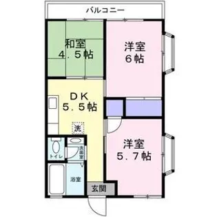 フェリーチェ【2階】の間取り