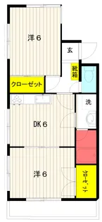 東京都武蔵野市境南町3【マンション】の間取り