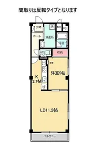 オレンジパーク【3階】の間取り