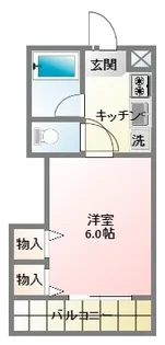 福住壱番館【1階】の間取り
