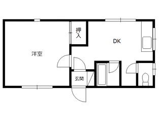 コーポJO【2階】の間取り