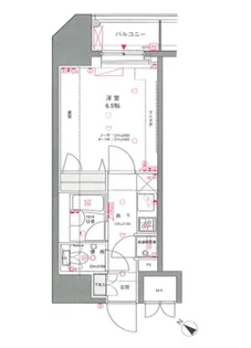 東京蒲田スクエアタワー【2階】の間取り