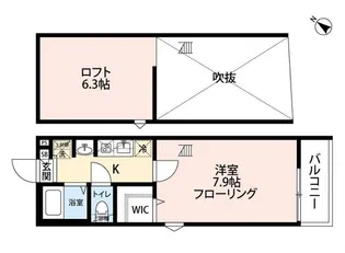 グランクオール板橋本町【3階】の間取り